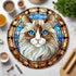 Cat Ragdoll Glass Suncatcher Worktop Saver
